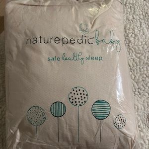 BRAND NEW NATUREPEDIC CRIB MATTRESS COVER